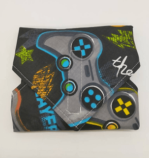 Gameres újraszalvéta fekete