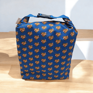 Supermanes uzsonnás táska