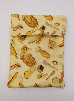 Snackbag, nasitasak - pékáru mintás