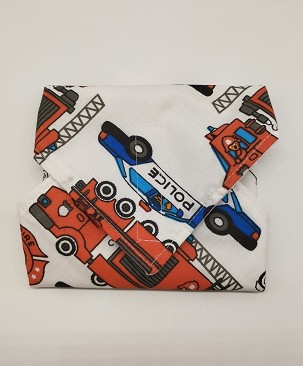 Újraszalvéta, szendvics csomagoló - tűzoltós, rendőrös