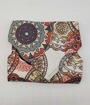 Újraszalvéta, szendvics csomagoló - bordó mandai