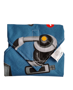 Újraszalvéta, szendvics csomagoló - kék gameres