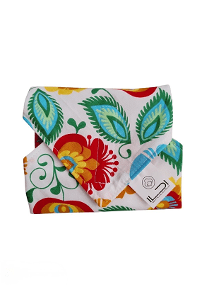 Újraszalvéta, szendvics csomagoló - matyó virágok