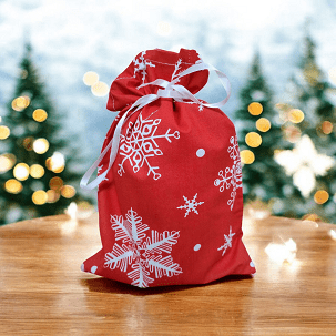 Mikulás, ajándék zsák