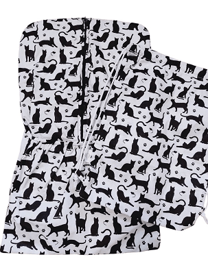 Óvodai szett - fehér alapon cicák