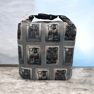 Uzsonnás táska - kártyás