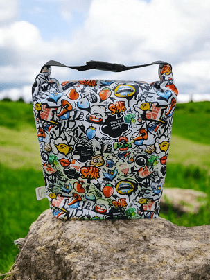 Uzsonnás táska - pop art