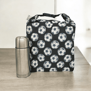 Uzsonnás táska - foci labdás