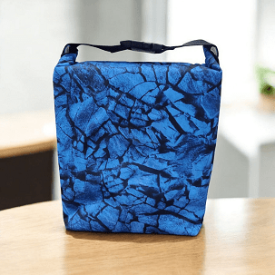 Uzsonnás táska - kék láva