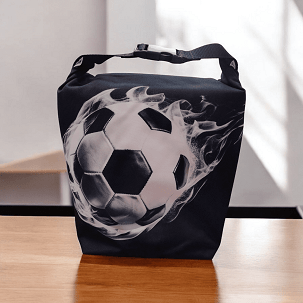 Uzsonnás táska - focilabdás