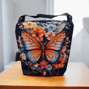 Uzsonnás táska - pillangós
