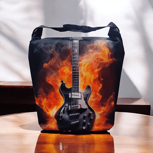 Uzsonnás táska - gitáros