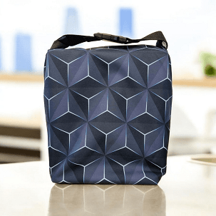 Uzsonnás táska - geometriai