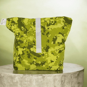 Uzsonnás zsák - terep zöld