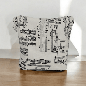 Uzsonnás zsák - kottás