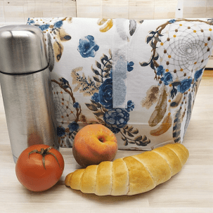 Uzsonnás zsák - kék álomfogós