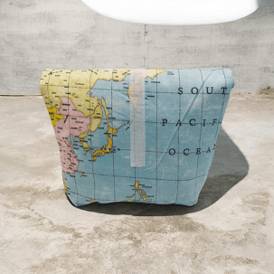 Uzsonnás zsák - térképes