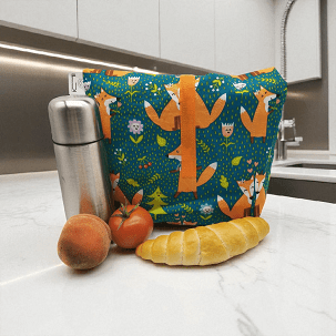 Uzsonnás zsák - rókás