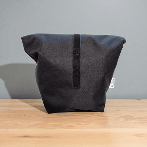 Uzsonnás zsák - fekete