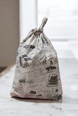 Frissentartó kenyeres zsák - vintage