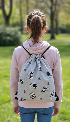 Tornazsák - gymbag bulldogos