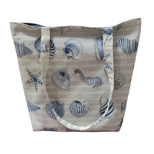 Shopper - kék kagylós