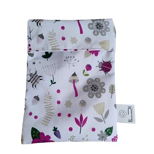 Snackbag, nasitasak - virágok, bogarak